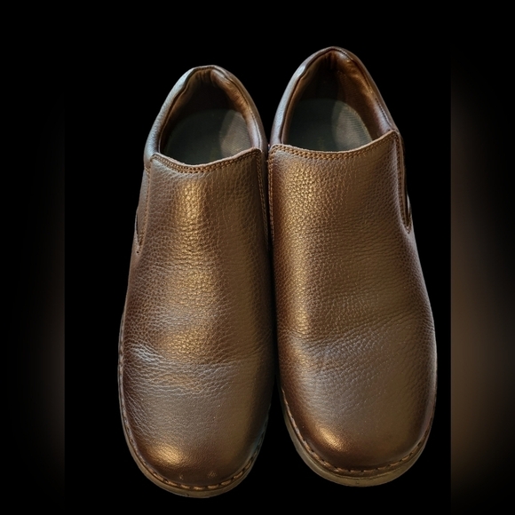 Hush Puppies Moyen Brown slip on US 10 Leather LunarII - Picture 12 of 16